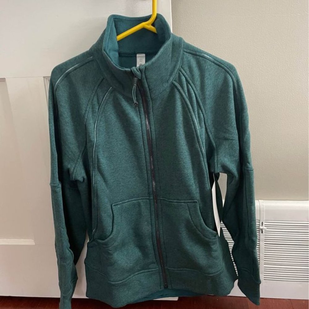 NWT LULULEMON SCUBA OVERSIZED FUNNEL-NECK FULL ZIP LONG *PLUSH